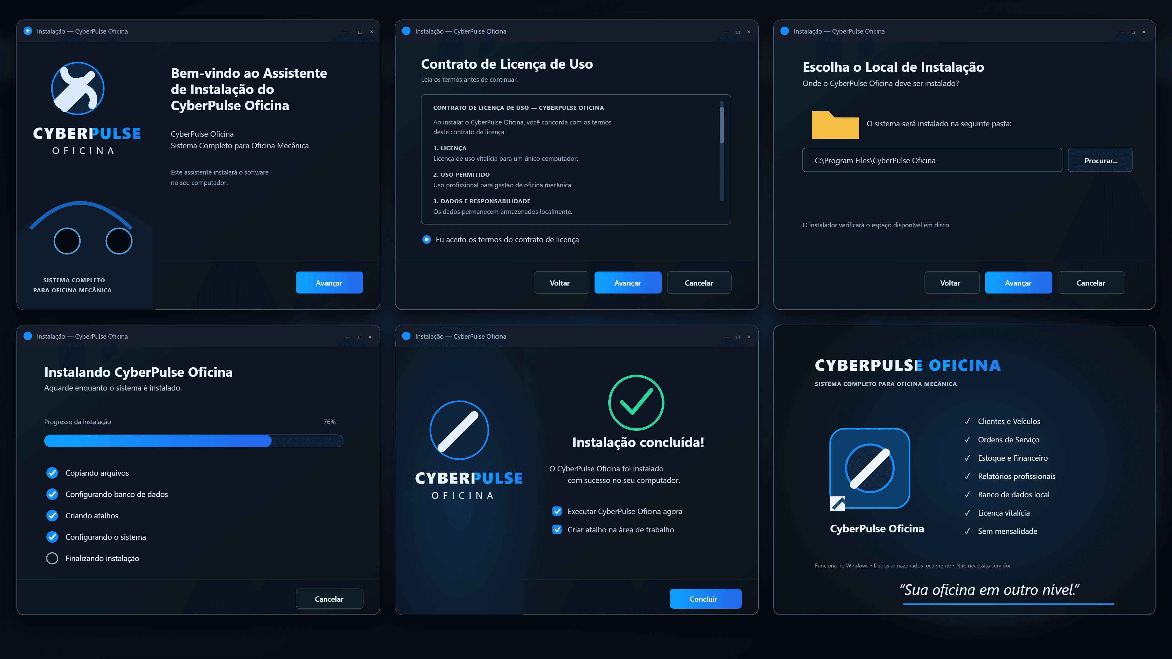 CyberPulse Oficina — Sistema de Gestão para Oficinas Mecânicas
